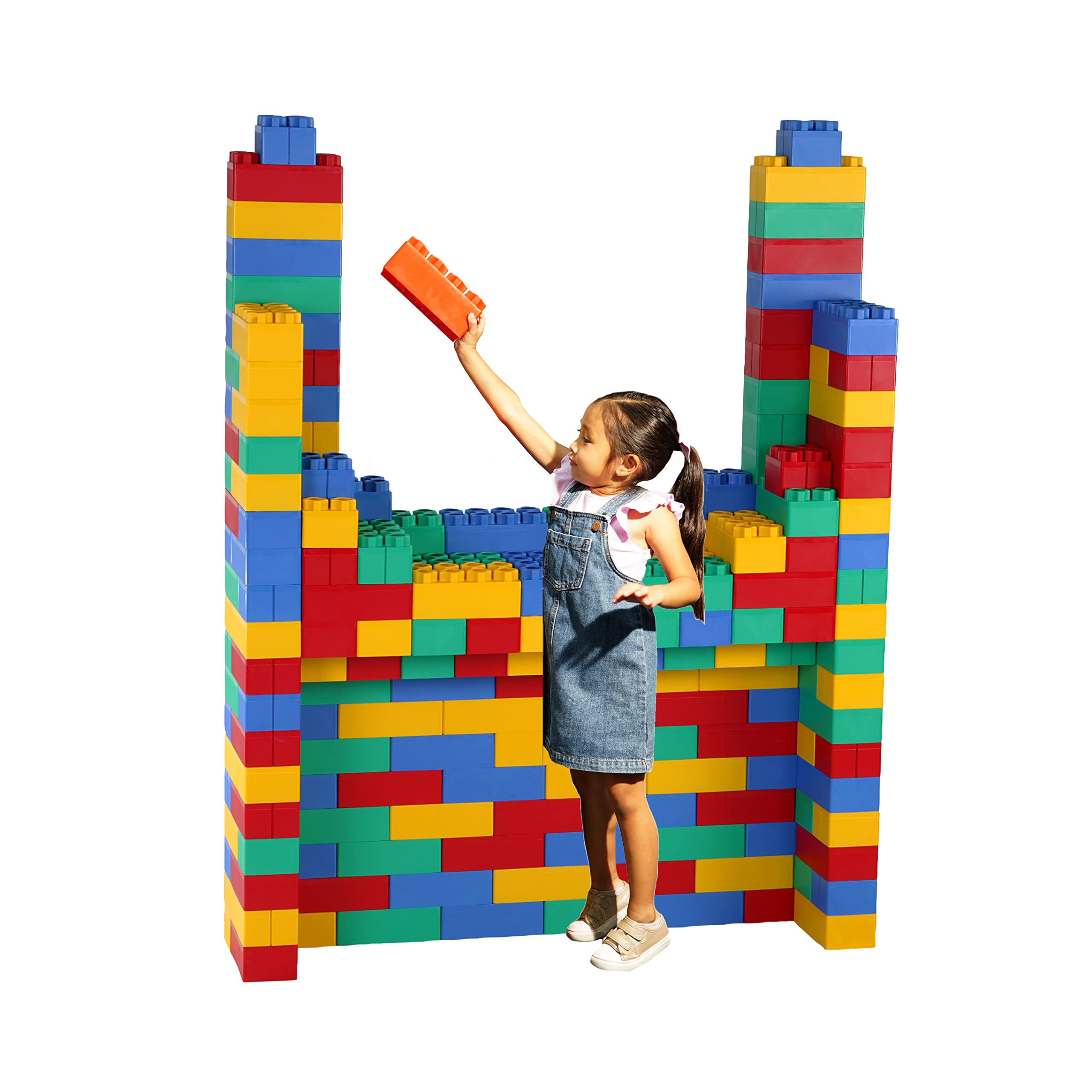 Jumbo Blocks - (192) Piece Big Blocks - 8