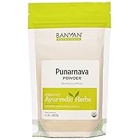 Banyan Botanicals Organic Punarnava Powder – Boerhavia diffusa – for Weight Management, Liver & Kidney Support & More* – 1/2lb. ­– Non-GMO Sustainably Sourced Vegan
