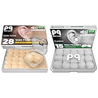 PQ 28 Wax Silicone Ear Plugs Beige & PQ 15 Wax Silicone Ear Plugs