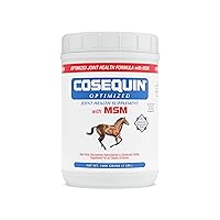 Nutramax Cosequin Optimized with MSM Joint Health Supplement for Horses - Powder with Glucosamine and Chondroitin, 1400 Grams
