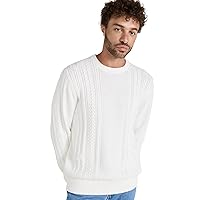 Vince Men's Cable Crew Neck Sweater