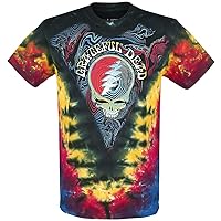 Grateful Dead Collections Etc Steal Your Face Tie Dye T-Shirt Multi