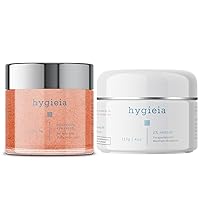 Hygieia Face Rejuvenation Bundle: Eye Restore Cream (2 Oz) – Anti-Aging Day & Night Cream for Age Circles, Puffiness & Wrinkles + 2% Retinol Encapsulated Cream (4 Oz) – Anti-Wrinkle Cream for Face &