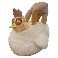 Fluffy Chicken Purse - Cartoon Chicken Plush Hand bag - Novelty Fluffy Hen Bag, Animal Style Tote Crossbody, Versatile Tote & Hand bag for Work, Outdoor, Girls, Women