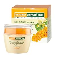 & Vitex Sea-Buckthorn Line Day Face Cream for Dry and Normal Skin, 50 ml with Sea-Buckthorn Oil, Lime Blossom Oil, Vitamin E