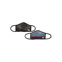 Quiksilver Kids Boy's The Facemasque 2-Pack (Little Kids/Big Kids) Camo/Grey One Size