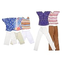 ERINGOGO 5 Sets Doll Clothes Boy Doll Pants Boy Doll Accessory Doll Outfits Kit Doll Dressing Supplies Doll Outfits Accessory Doll Accessories Boy Doll Outfits Clothing N10 Casual, S1576Z046KPH8