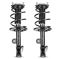 Front Left & Right Side Struts w/Coil Springs Shock Absorbers for 2006-2008 Toyota RAV4 2.4L L4, 2009-2012 Toyota RAV4 2.5L L4 Replace for 172276 172275 1331622L 1331622R (Set of 2)