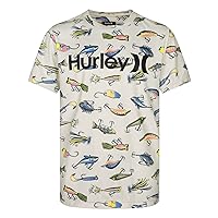 Hurley Boys' UPF 50+ Rash Guard Swim Shirt