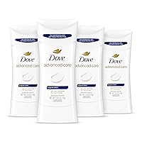 Dove Advanced Care Antiperspirant Deodorant Stick Original Clean 4 Count For helping skin barrier repair after shaving by boosting ceramide levels in your skin 2.6 oz