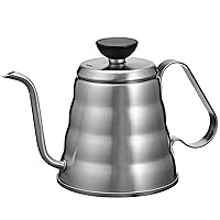 HARIO V60 O-VKB-70-HSV Metal Drip Kettle Vono Silver 16.9 fl oz (500 ml), Made in Japan