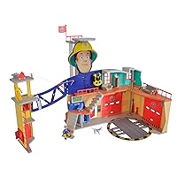 Simba 109251059 Fireman Sam Mega Fire Station XXL, Black, 0