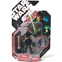 Hasbro Star Wars 30th Anniversary Luke Skywalker Jedi Knight Action Figure #25 with Coin