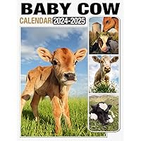 Baby Cow Calendar 2024 - 2025: A 24-Month for Jan 2024 to December 2025, Organizing & Planning, Gift For Friends And Family