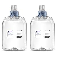 PURELL HEALTHY SOAP Fresh Scent Foam, 2000 mL Foam Hand Soap Refill for PURELL FMX-20 Manual Soap Dispenser (Pack of 2) – 5215-02 - Manufactured by GOJO, Inc.