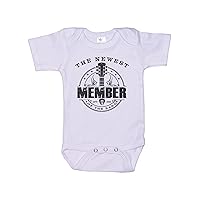 Newest Member Of The Band Onesie/Music Baby Reveal/Newborn Musician Outfit/Unisex Bodysuit