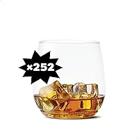 TOSSWARE POP 12oz Tumbler Jr, Set of 252, Premium Quality, Whiskey Glasses