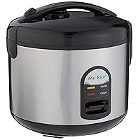 6 Cups Rice Cooker with Stainless Body