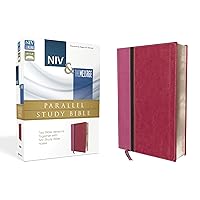 NIV, The Message, Parallel Study Bible, Leathersoft, Pink: Two Bible Versions Together with NIV Study Bible Notes NIV, The Message, Parallel Study Bible, Leathersoft, Pink: Two Bible Versions Together with NIV Study Bible Notes Imitation Leather