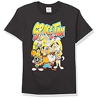 space jam New Legacy Short Sleeve T-Shirt-Boys 4-20-Lebron, Bugs, Taz, Marvin, Daffy