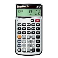 Calculated Industries 4020 Measure Master Pro Feet-Inch-Fraction and Metric Construction Math Calculator, Silver