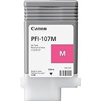 Canon PFI-107M 130ml Ink Tank for iPF680/685/780/785, Magenta