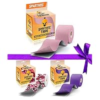 Sparthos Tape Color Bundle: Pale Pink + Pink Camo + Indigo Purple [16.4 ft Uncut Rolls]