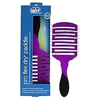 Wet Brush Pro Flex Dry Paddle Brush - Purple 1 Pc