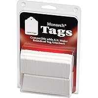Monarch 925047 Refill Tags, 1 1/4 x 1 1/2, White (Pack of 1,000)