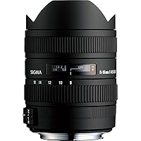 Sigma 8-16mm f/4.5-5.6 DC HSM FLD AF Ultra Wide Zoom Lens for APS-C sized Sony Digital DSLR Camera
