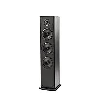 Polk Audio T50 150 Watt Home Theater Floor Standing Tower Speaker (Single) - Amazing Sound | Dolby and DTS Surround