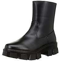 Men's Chelsea Chunky Track Sole Side Zip Boots