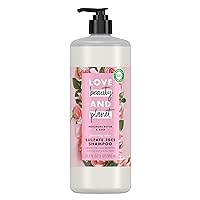 Love Beauty and Planet Blooming Color Sulfate-Free Shampoo Murumuru Butter & Rose, for Color Treated Hair Vegan, Paraben-free, Silicone-free, Cruelty-free 32.3 oz