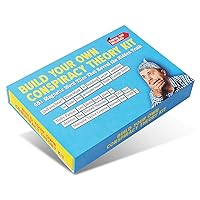 Build Your Own Conspiracy Theory Kit - Funny Fridge Magnet Word Games for Adults (451 Word Tiles)