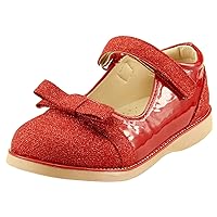 Girl's School Dress Classic Shoes Mary Jane Glitter Glossy Colors Toddler Size