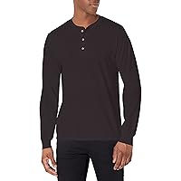 Hanes Originals Men's Tri-Blend Long Sleeve Henley T-Shirt, Lightweight Long Sleeve Tee