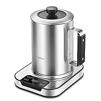 Intelligent Coffee Percolator 24OZ- Tea Maker - Double Layer Stainless Steel Electric Kettle 1000ML MG-W03A