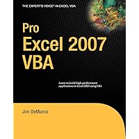 Pro Excel 2007 VBA (Expert's Voice in Excel VBA) Pro Excel 2007 VBA (Expert's Voice in Excel VBA) Paperback