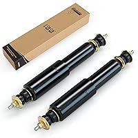 Golf Cart Front and Rear Shock Absorbers for EZGO TXT Golf Carts 1994+, Replaces OEM# 76418-G01, 70248-G01, 70324-G01, 76419-G01 - Set of 2
