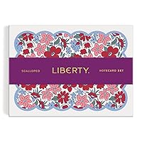 Galison Liberty Scalloped Shaped Notecard Set