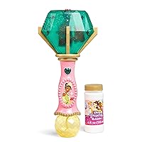 Disney Princess and The Frog Tiana Light and Sound Musical Bubble Wand, Includes Bubble Solution, Multi (20522)