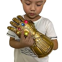 Iron Man LED Gloves Thanos Infinity Gauntlet Avengers Endgame Stone Removable Y 