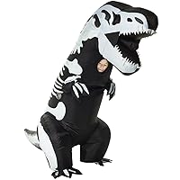 Morph Inflatable Costumes for Kids, Skeleton Dinosaur Costume for Kids, Inflatable Dinosaur Costume, T Rex Costume for Kids