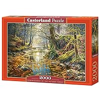 CASTORLAND 2000 Piece Jigsaw Puzzles, Reminiscence of The Autumn Forest, Nature Puzzles, Adult Puzzle, Castorland C-200757-2