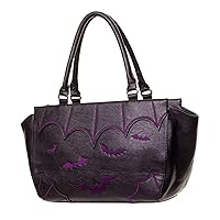 Women's Bats Handbag Dark Gothic Purse Alternative Shoulder Bag