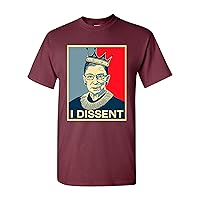 I Dissent Ruth Bader Ginsburg Support DT Adult T-Shirt