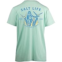 Salt Life Women's Livin The Dream Short Sleeve Salt Wash Tee