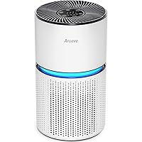 AROEVE Air Purifiers for Home Large Room Up to 1095 Sq Ft Air Cleaner Coverage CADR 220m³/h H13 True HEPA Remove 99.9% of Dust, Pet Dander, Pollen for Office, Bedroom, MK03- White