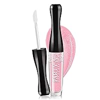 Party Lip Gloss with Wet Lips Effect, Color 10 Strawberries with Cream