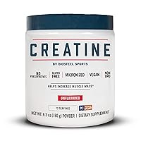 Stackables Creatine Monohydrate Powder, Gluten Free and Non-GMO Formula, Unflavored, 72 Servings